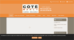 Desktop Screenshot of cotemarly.com
